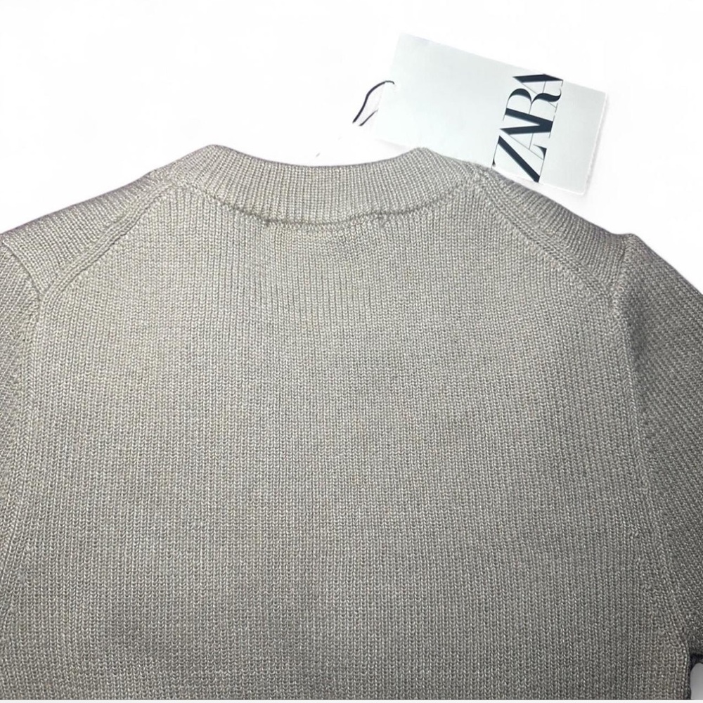 Zara Ribbed Knit Top - Picture 7 of 7